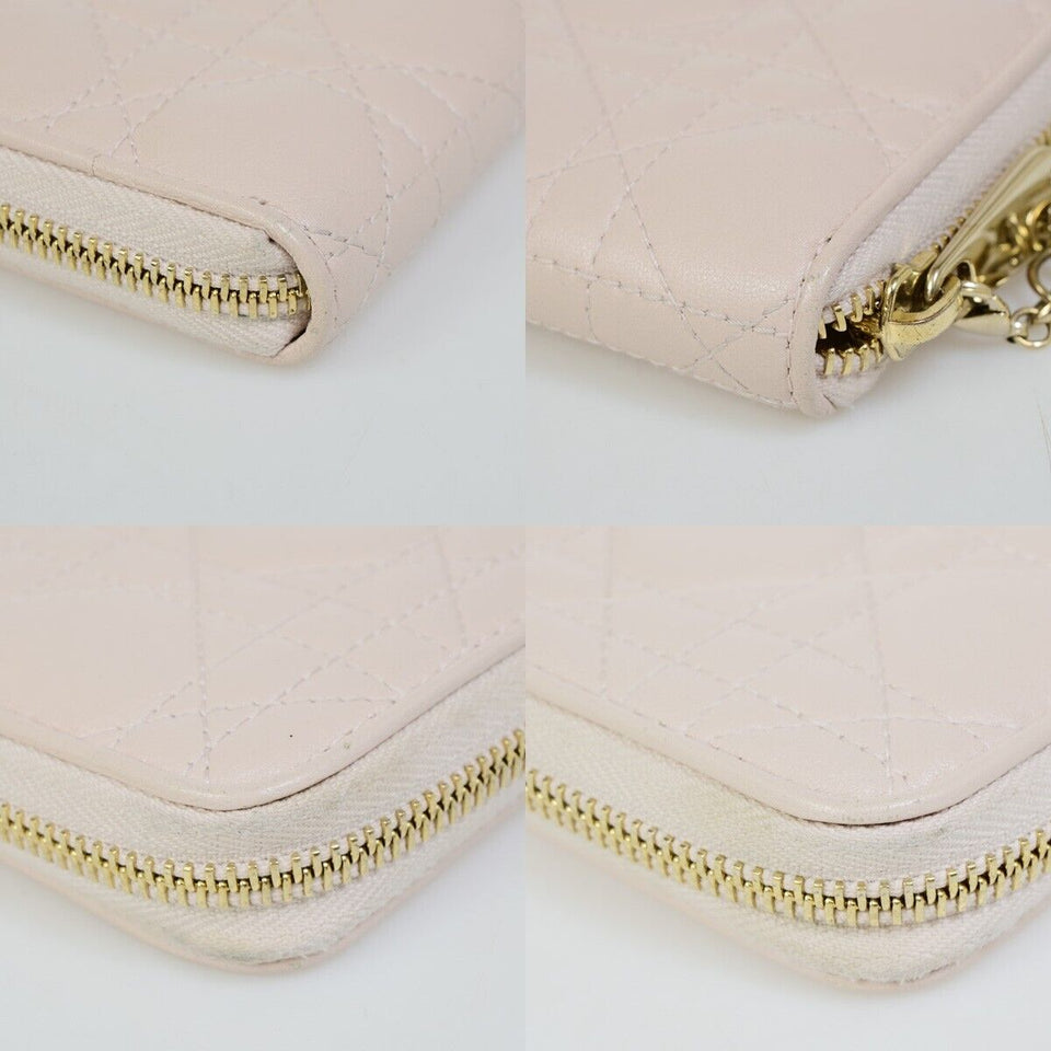 Dior Lady Dior  Leather Wallet