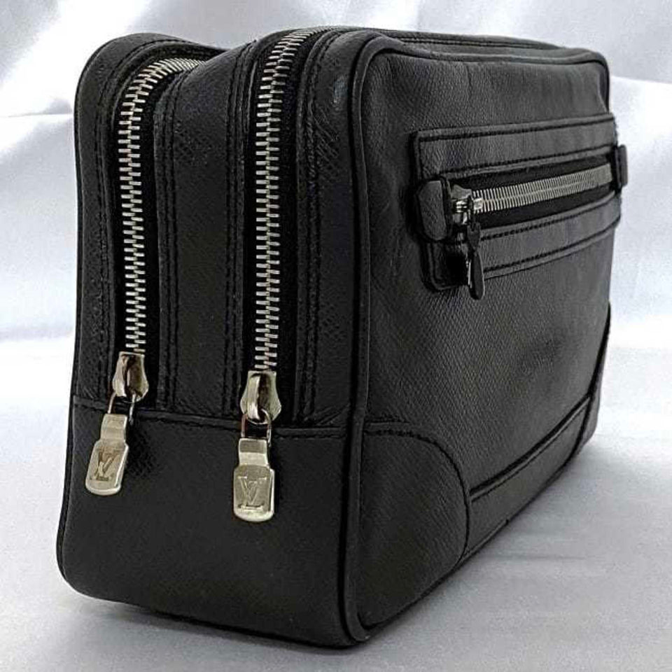 Louis Vuitton Pavel  Leather Clutch Bag
