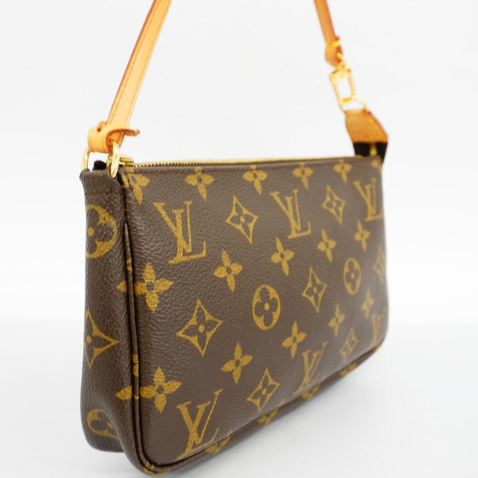 Louis Vuitton Pochette Accessoires  Canvas Clutch Bag