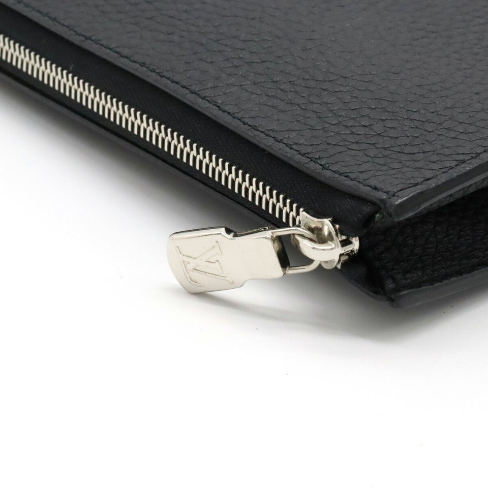 Louis Vuitton Pochette Jour  Leather Clutch Bag