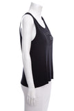 Chanel Black Sleeveless Tank SZ 42
