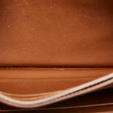 Louis Vuitton Damier Portefolio Ascot Long Wallet N63171 Eve Brown PVC  Louis Vuitton