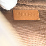 Louis Vuitton Pochette Accessoires  Canvas Clutch Bag