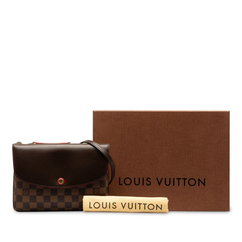 Louis Vuitton Damiet Twice N48259 Eveen Red PVC Leather  Louis Vuitton