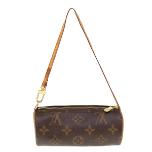 Louis Vuitton Papillon  Canvas Clutch Bag
