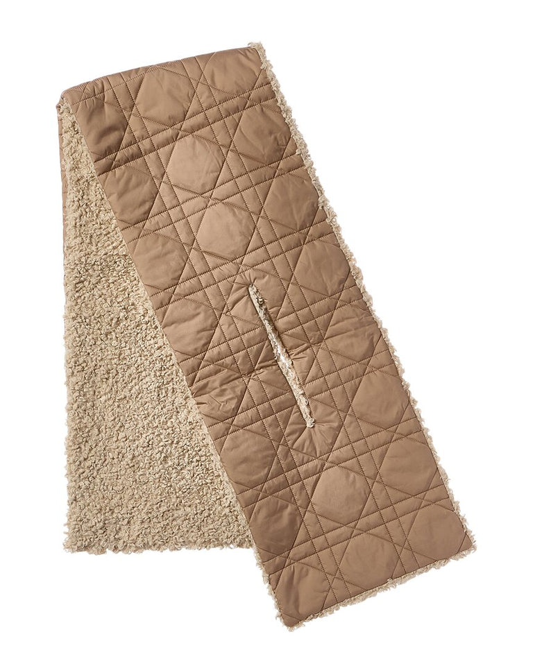 Dior Shearling Scarf