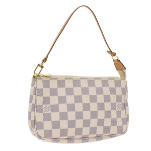 Louis Vuitton Pochette Accessoires  Canvas Clutch Bag