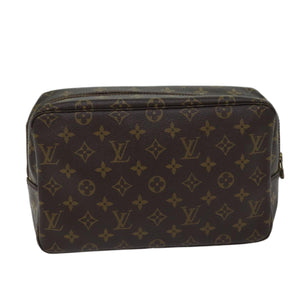 Louis Vuitton Trousse Toilette 28  Canvas Clutch Bag