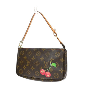 Louis Vuitton Pochette Accessoires  Canvas Clutch Bag