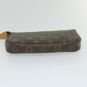 Louis Vuitton Pochette Accessoire  Canvas Clutch Bag