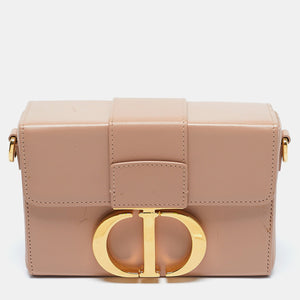 Dior Dusty Pink Leather 30 Montaigne Box Bag