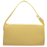 Louis Vuitton Pochette Accessoire  Leather Clutch Bag