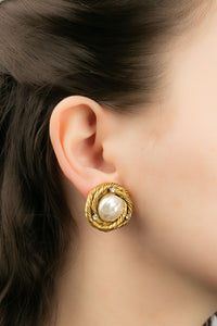 Boucles d'oreilles nid Chanel 1984