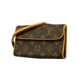 Louis Vuitton Pochette Florentine  Canvas Clutch Bag