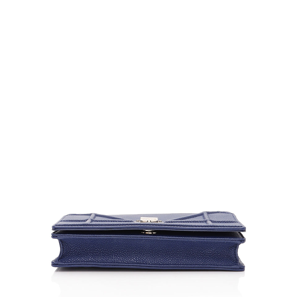 Dior Calfskin Diorama Wallet on Chain Bag