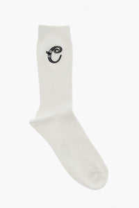 Dior Ribbed Cotton Long Socks