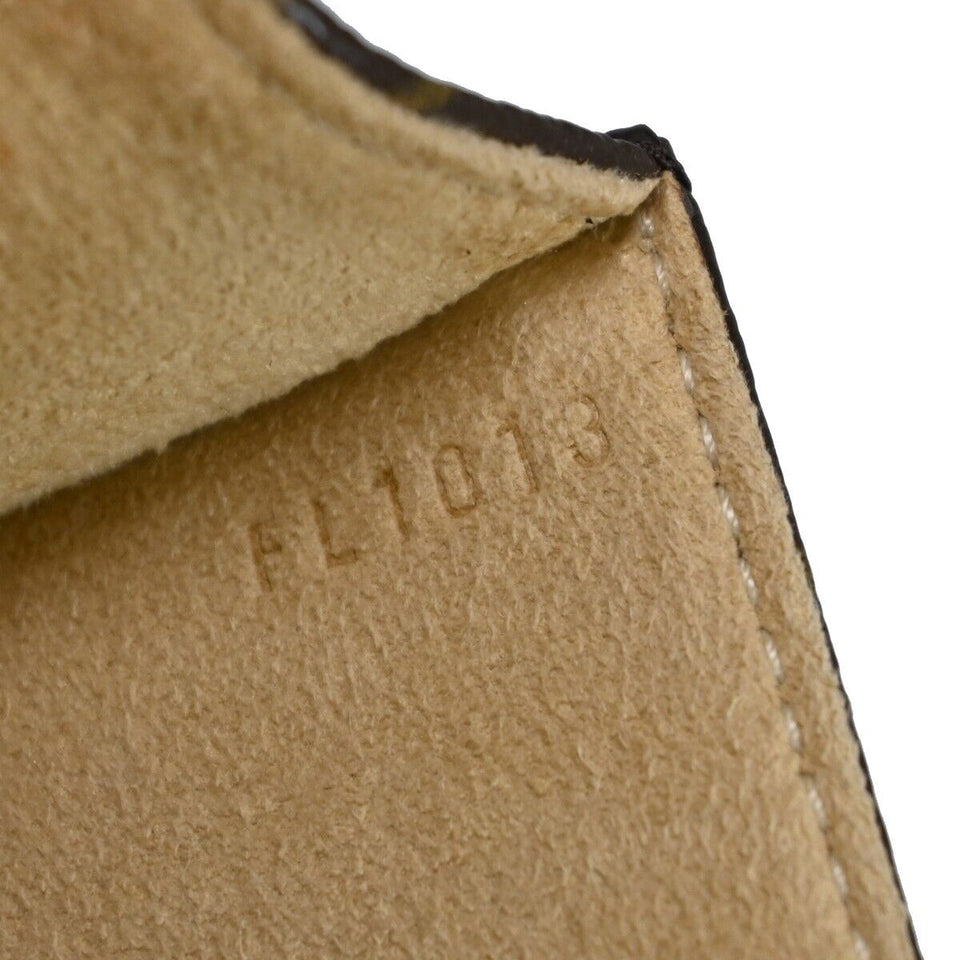 Louis Vuitton Pochette Florentine  Canvas Clutch Bag
