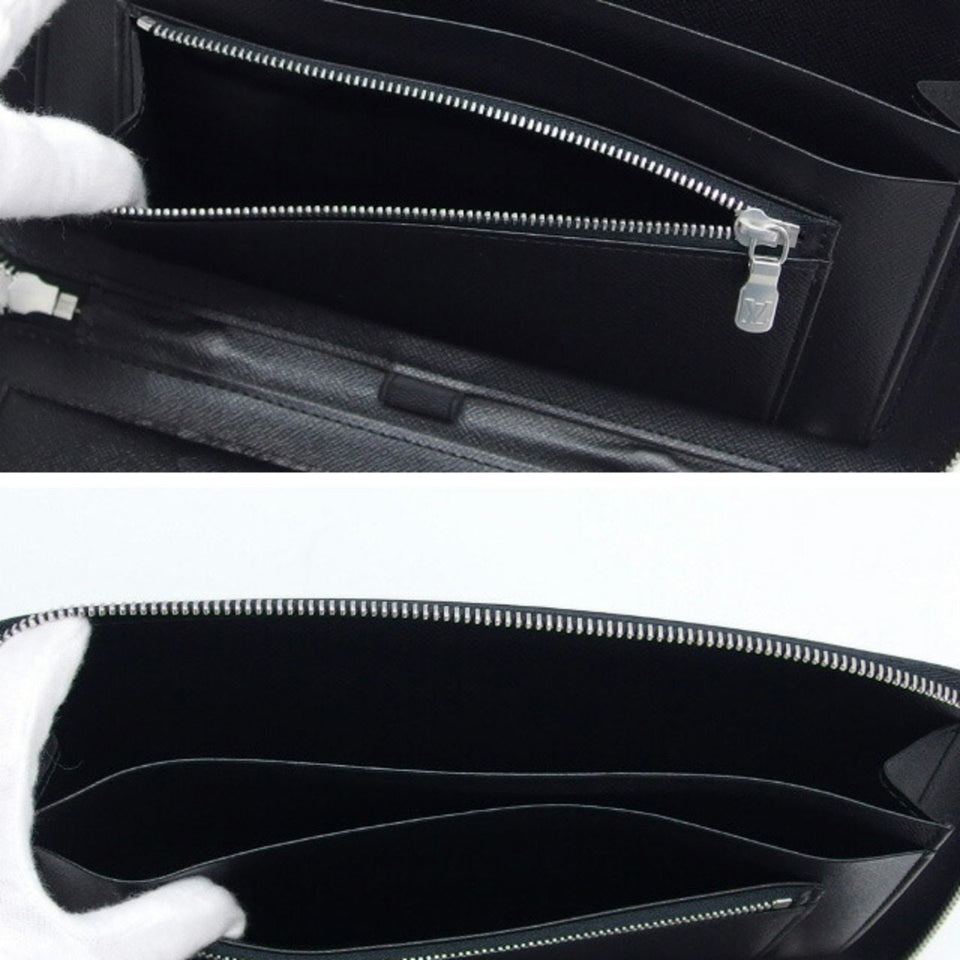 Louis Vuitton Organizer  Leather Clutch Bag