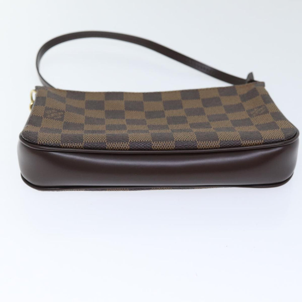 Louis Vuitton Pochette Accessoire  Canvas Clutch Bag