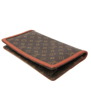 Louis Vuitton Pochette Dame  Canvas Clutch Bag