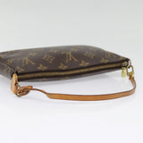 Louis Vuitton Pochette Accessoire  Canvas Clutch Bag
