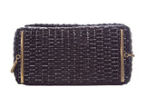 Chanel Black Wicker Basket Bag Cross-Body