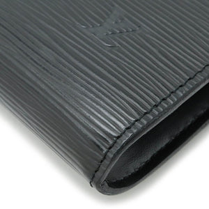 Louis Vuitton Pochette Accessoire  Leather Clutch Bag