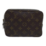 Louis Vuitton Trousse De Toilette 18  Canvas Clutch Bag