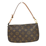 Louis Vuitton Pochette Accessoire  Canvas Clutch Bag