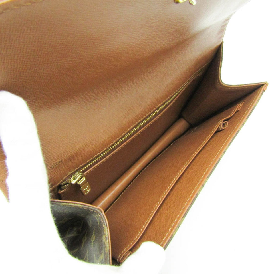 Louis Vuitton Pochette Dame  Canvas Clutch Bag