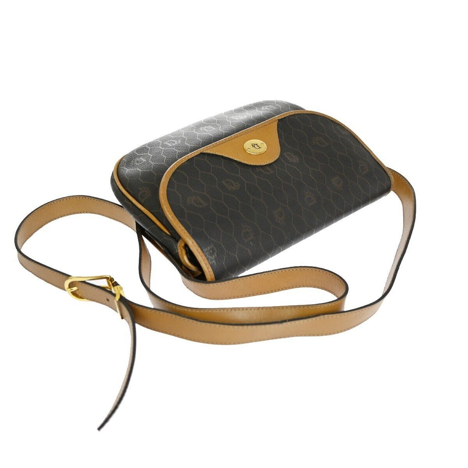 Dior Honeycomb  Canvas Shoulder Bag