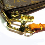Louis Vuitton Pochette Accessoire  Canvas Clutch Bag