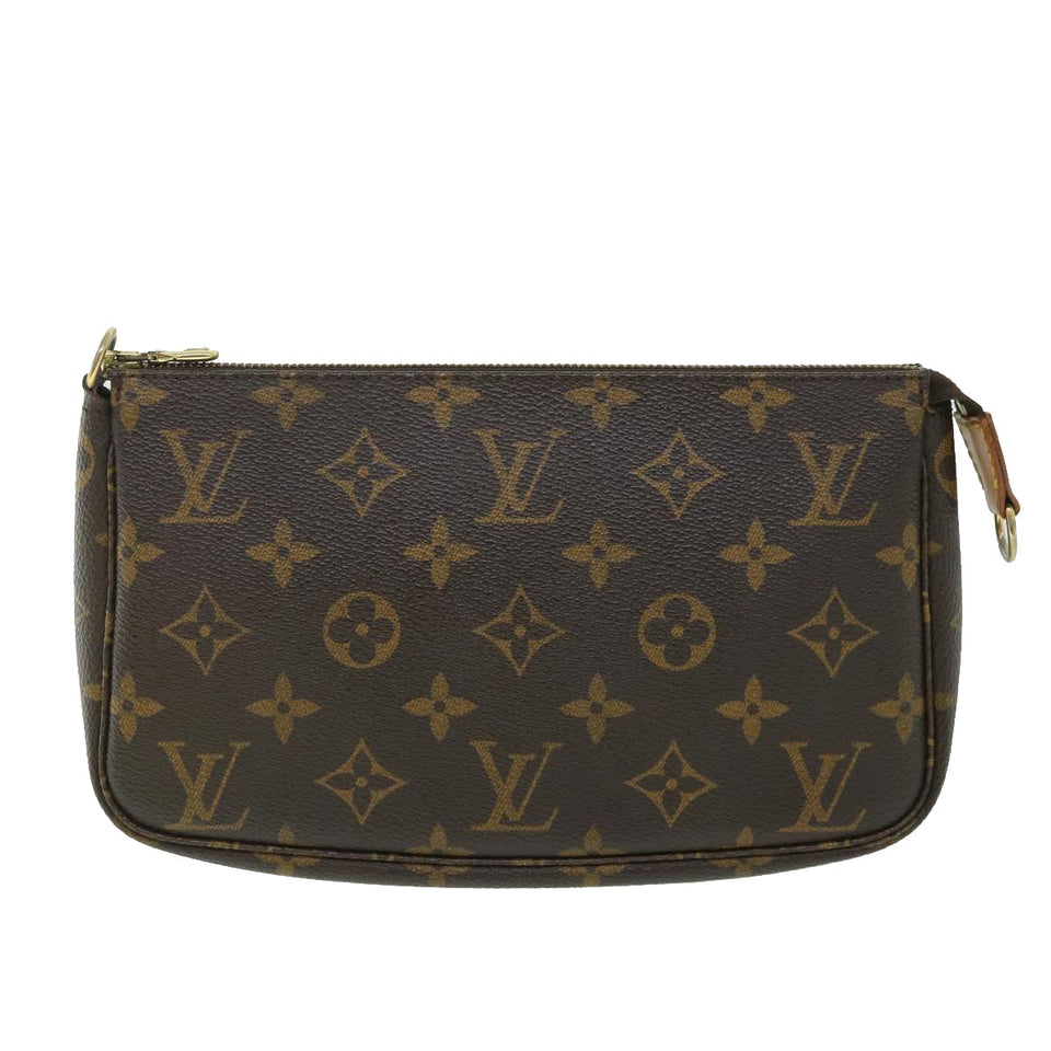 Louis Vuitton Pochette Accessoires  Canvas Clutch Bag