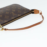 Louis Vuitton Pochette Accessoire  Canvas Clutch Bag