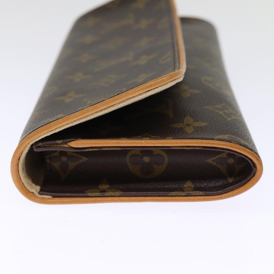 Louis Vuitton Twin  Canvas Clutch Bag