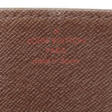 Louis Vuitton Damière Amvélop Culture Du Visit Cardcase N62920 Eve Brown PVC Leather Ladies Louis Vuitton