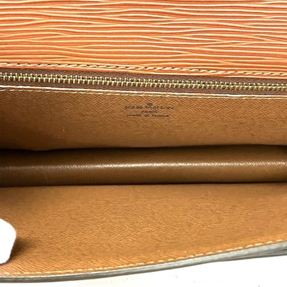 Louis Vuitton Sellier  Leather Clutch Bag