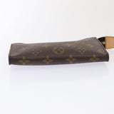 Louis Vuitton Pochette Accessoire  Canvas Clutch Bag