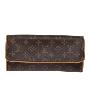 Louis Vuitton Twin  Canvas Clutch Bag