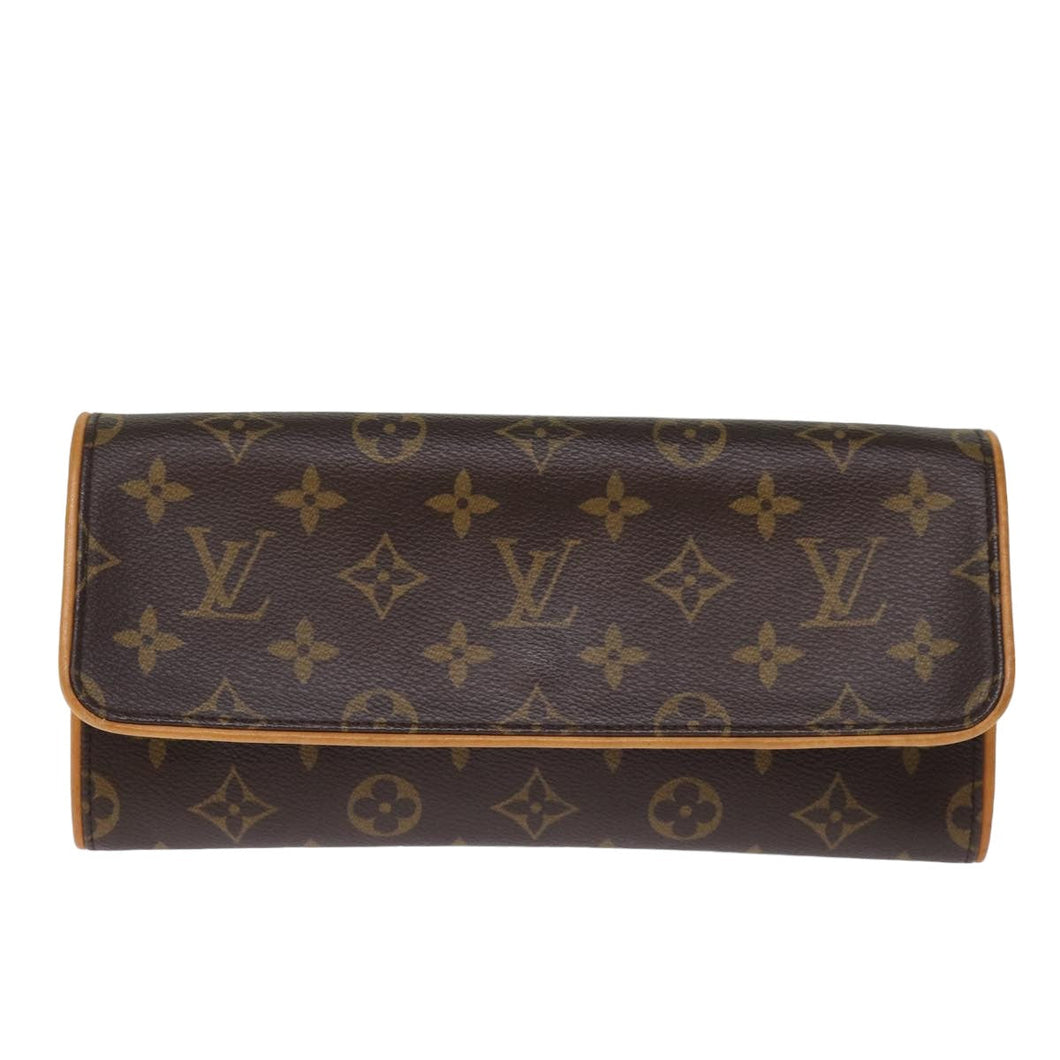 Louis Vuitton Twin  Canvas Clutch Bag