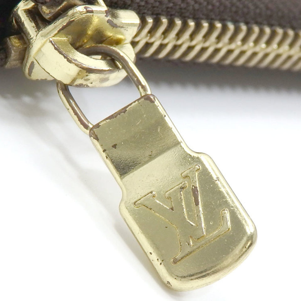 Louis Vuitton Poche Document  Canvas Clutch Bag