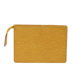 Louis Vuitton Pochette Voyage  Leather Clutch Bag