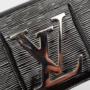 Louis Vuitton Black Electric Epi Leather Sobe Clutch..
