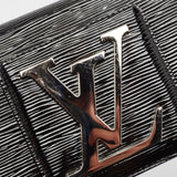 Louis Vuitton Black Electric Epi Leather Sobe Clutch..