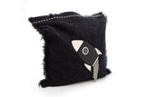 Chanel Black Tweed Rocket Shopper Handbag