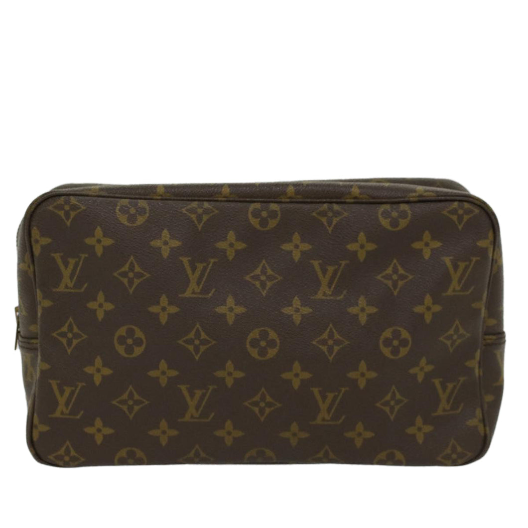 Louis Vuitton Trousse De Toilette  Canvas Clutch Bag