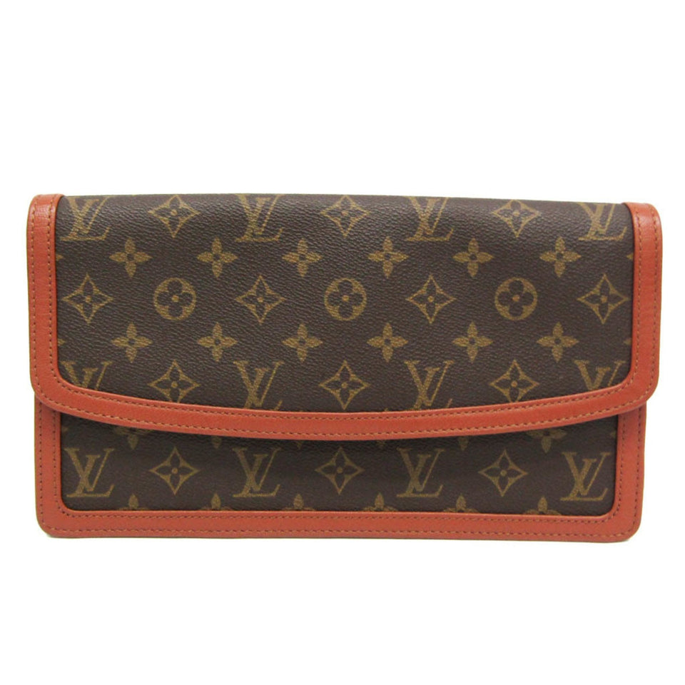 Louis Vuitton Pochette Dame  Canvas Clutch Bag