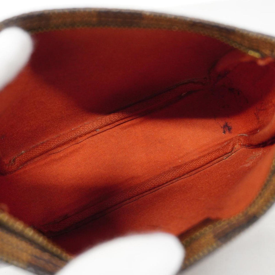 Louis Vuitton Trousse Makeup  Canvas Clutch Bag
