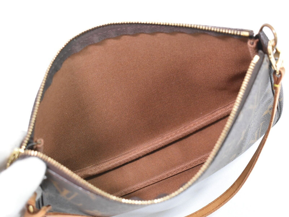 Louis Vuitton Pochette Accessoire  Canvas Clutch Bag