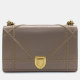 Indie Pink Leather Diorama Shoulder Bag